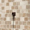Boca de agua para fuente de obra, tubo corto cuadrado - Imagen 2